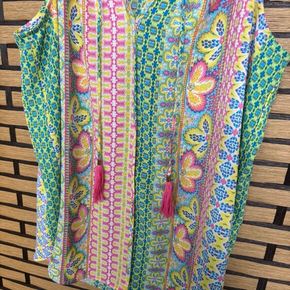 Rose & Olive Tank Top Size Medium - Picture 4 of 7